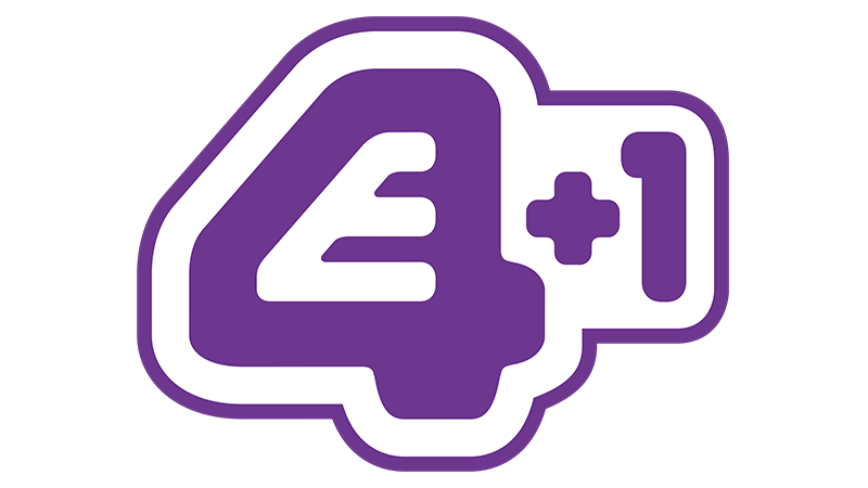 E4 +1 E4 +1 logo